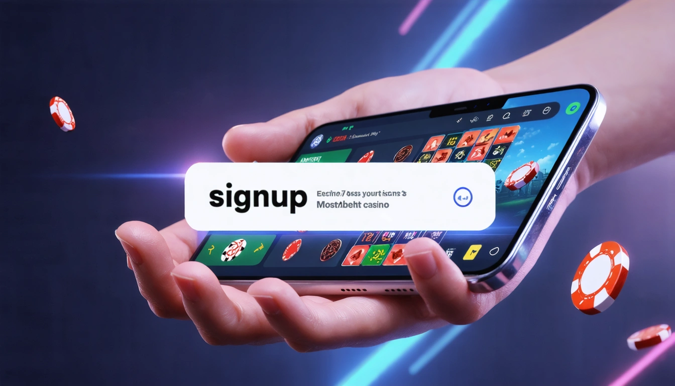 signup Mostbet